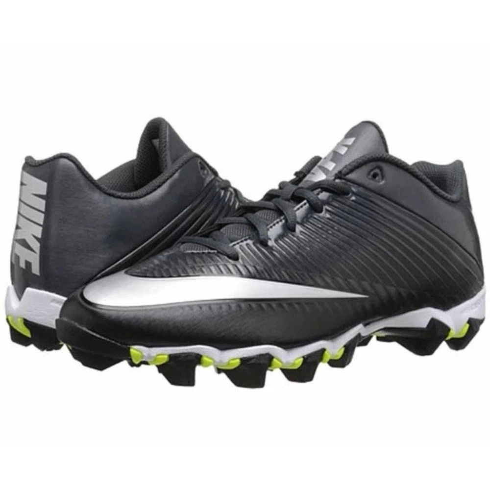 Nike Vapor Shark 2 Men’s Size 12.5 Football Cleats Black Silver White 833391-002